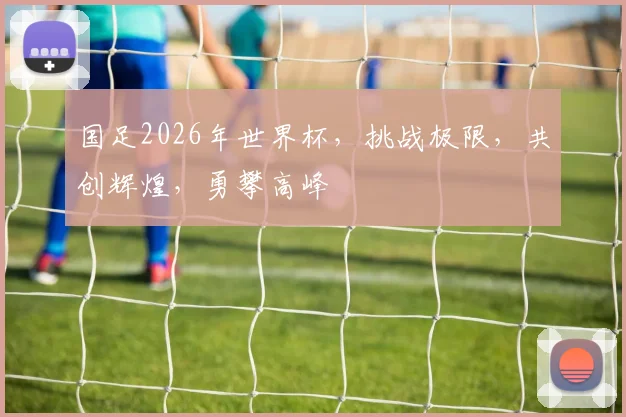 国足2026年世界杯，挑战极限，共创辉煌，勇攀高峰